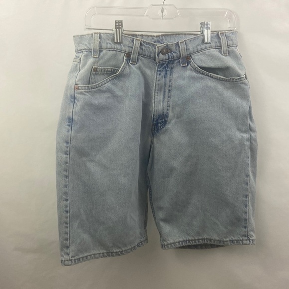 Levi's Other - Vintage Levi’s Men 550 Relaxed Fit Light Fade Size W 32 L 11 Blue Jean Shorts